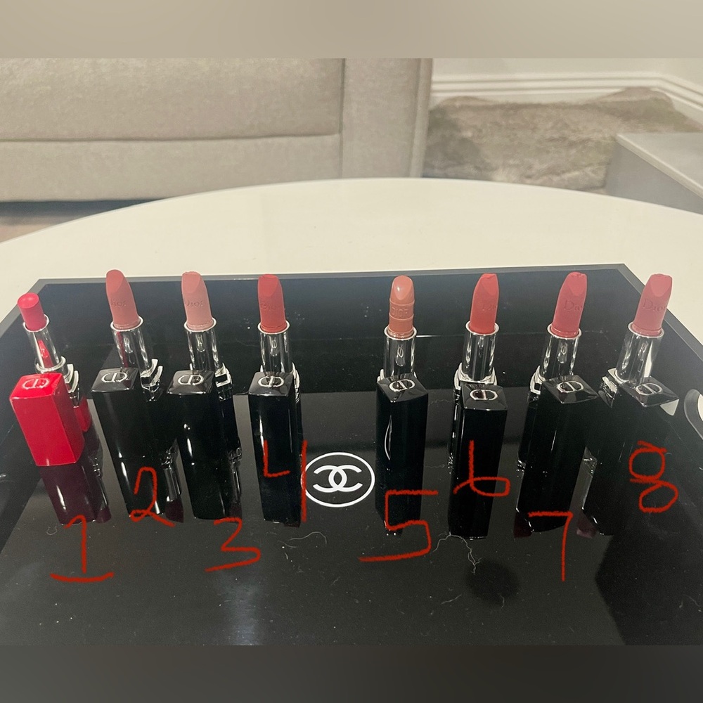 1 Rouge Dior Lipsticks
